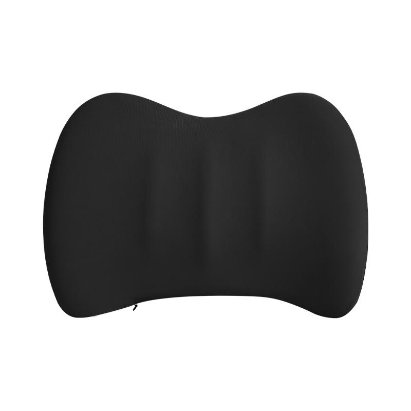 Ice Silk Memory Foam Car Headrest & Lumbar Support Pillow - Universal, Breathable, All-Season Comfort