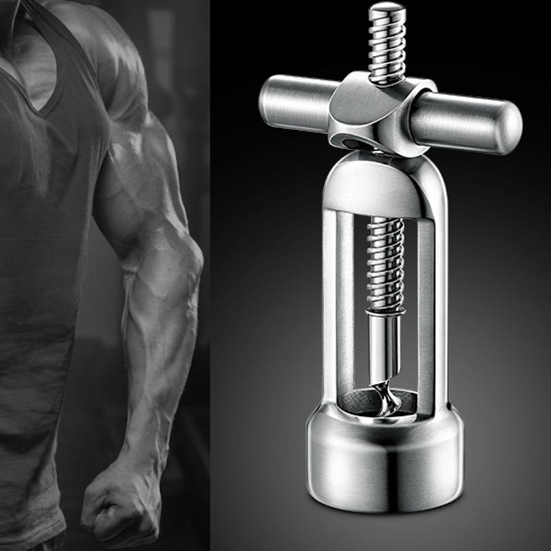 1/3Pcs 304 Stainless Steel Wine Bottle Opener, Leverage Design Corkscrew for Red Wine - Kitchenware Bar Tools