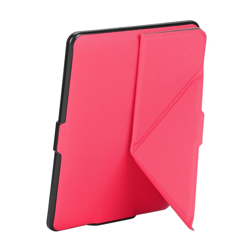 Protective Case Deformed Pattern EBook Reader PU Leather Cover for 1Celsius2Celsius3(Pink )