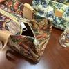 Borsa a mano tote retrò stile dipinto a olio floreale portatile con custodia per contenitore per il pranzo grande capacità borsa da esterno
