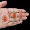 Kit de Iscas Macias com 28 Peças - Iscas Artificiais Realistas de Design Variado com Anzol Colorido Presente para Pescador