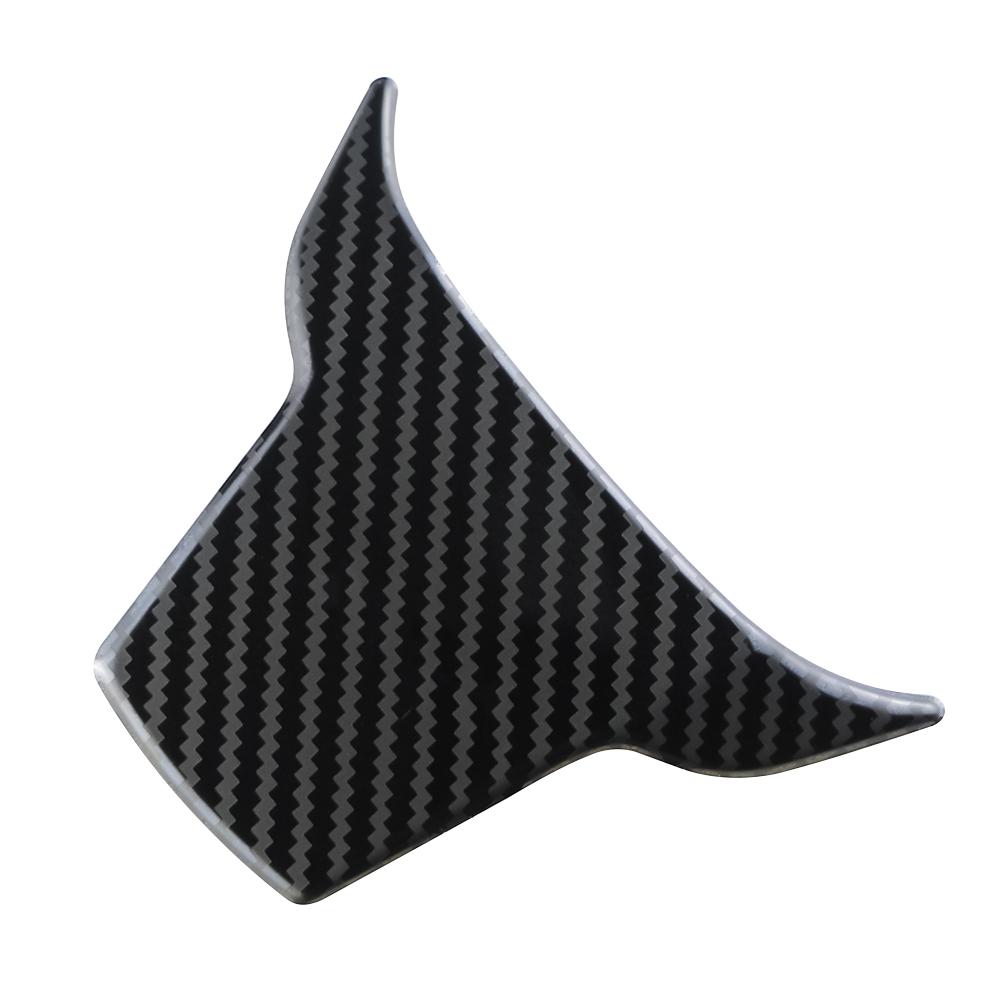 

Для Honda Civic X 10-го поколения 2016 2017 2018 2019 2020 2025 Накладка на панель рулевого колеса Отделка Наклейка Аксессуары для интерьера автомобиля углеродного волокна черного