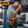 DIYPro Ledvinka Organizér na nářadí s 21 přihrádkami Elektrikářská brašna Heavy Duty pro tesaře a domácí kutily Klip, -
