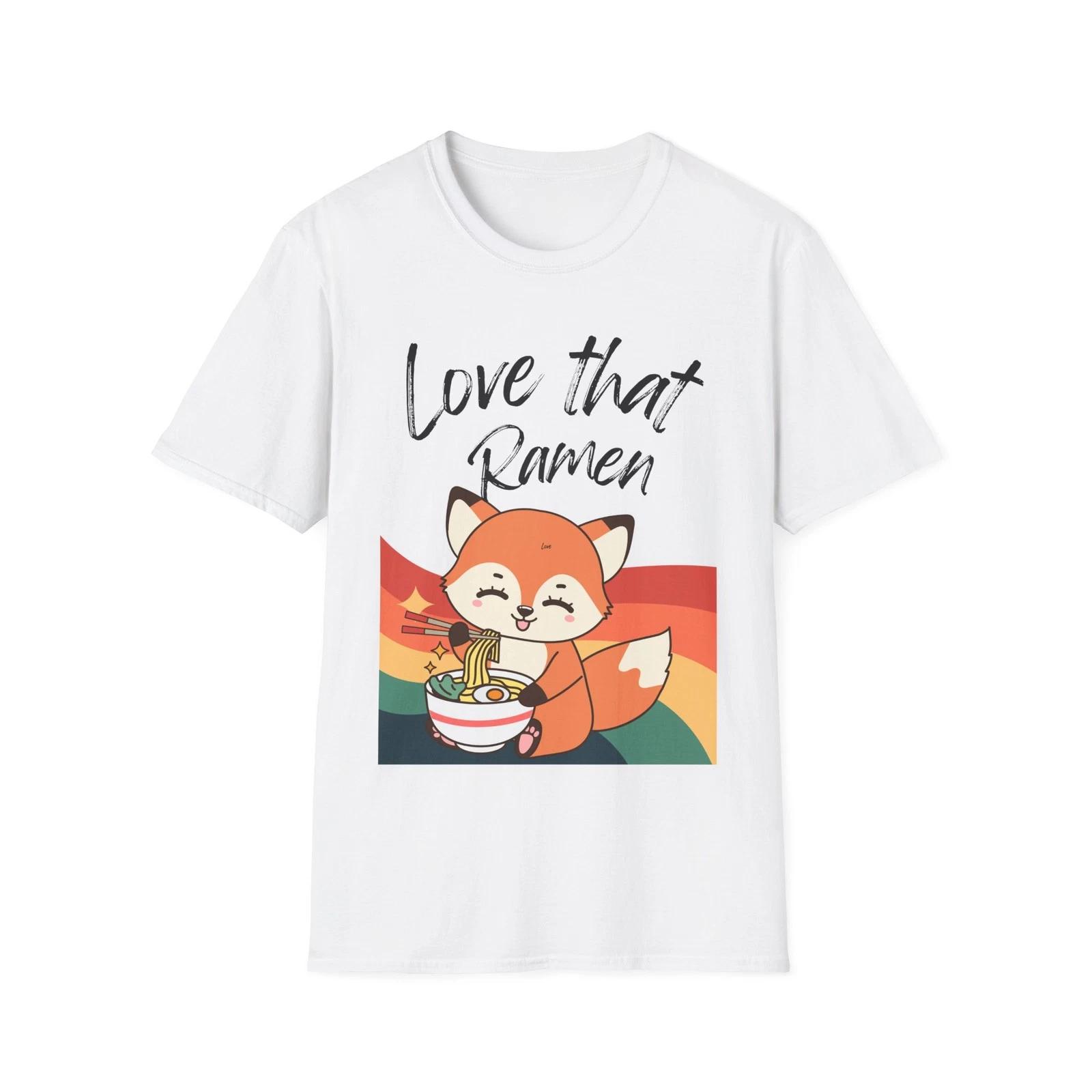 Cute Ramen Lover T shirt, Funny Foodie Tee, Gift for Food Lovers 4XL