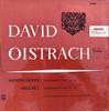 LP Record DAVID OISTRAKH MENDELSSOHN MOZART  Violinkonzert Emoll Op. 64  Violi A01249L Philips Germany Classical Used