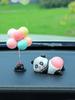 Cute Squishy Butt Cat Car Ornament – Adorable Sleeping Kitten Dashboard Decor