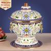 Cloisonné Single-Person Copper Hot Pot