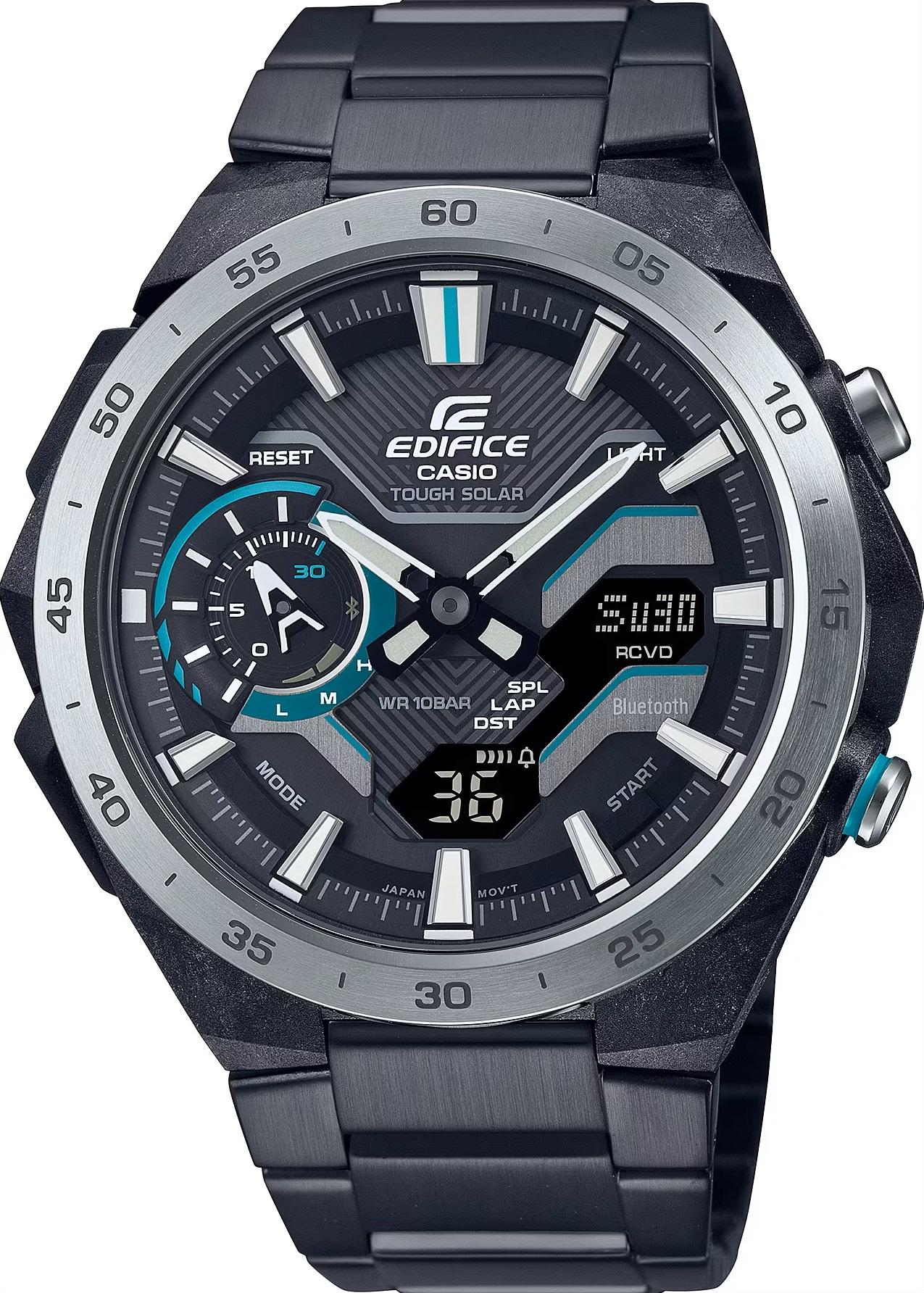 

CASIO EDIFICE WINDFLOW - F1 Chronograph. Tough Solar ECB-2200DD-1AEF