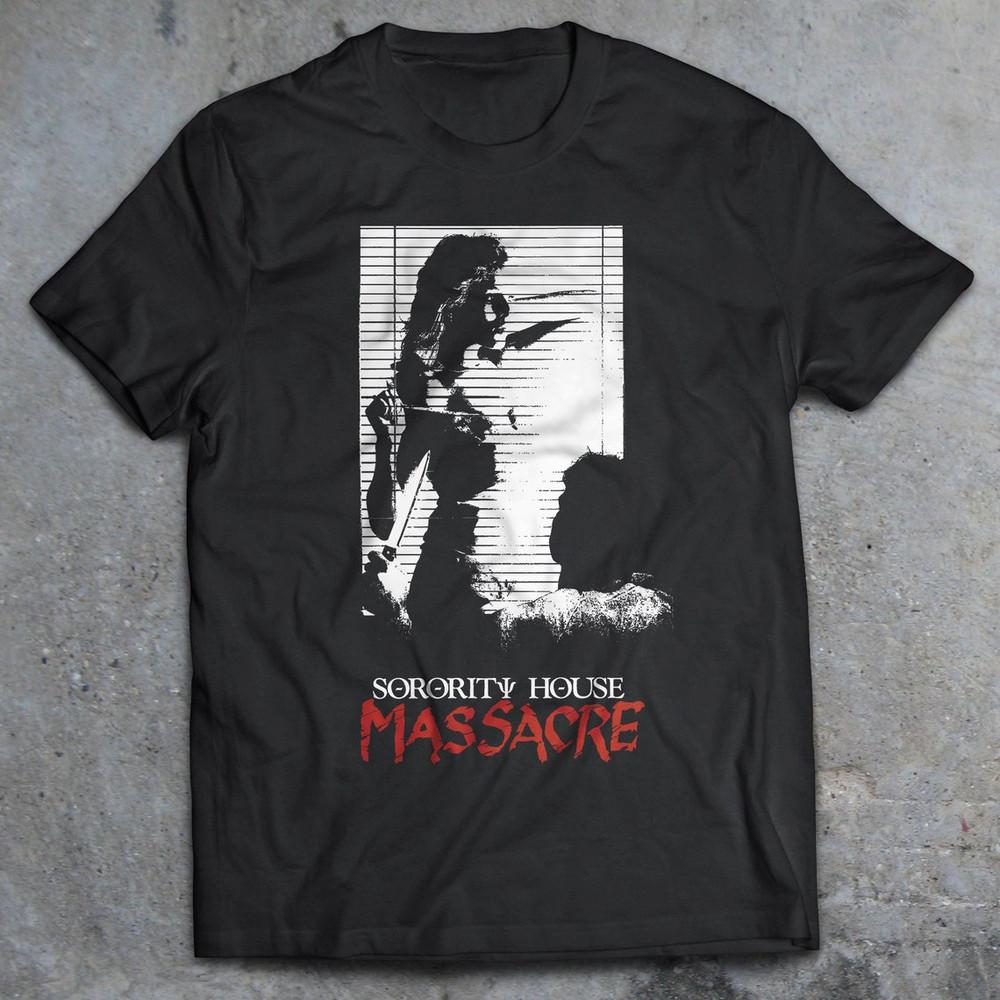 Sorority House Massacre 1986 Horror Movie Shirt 80s Horror Shirt Unisex tee Unisex T-Shirt XL