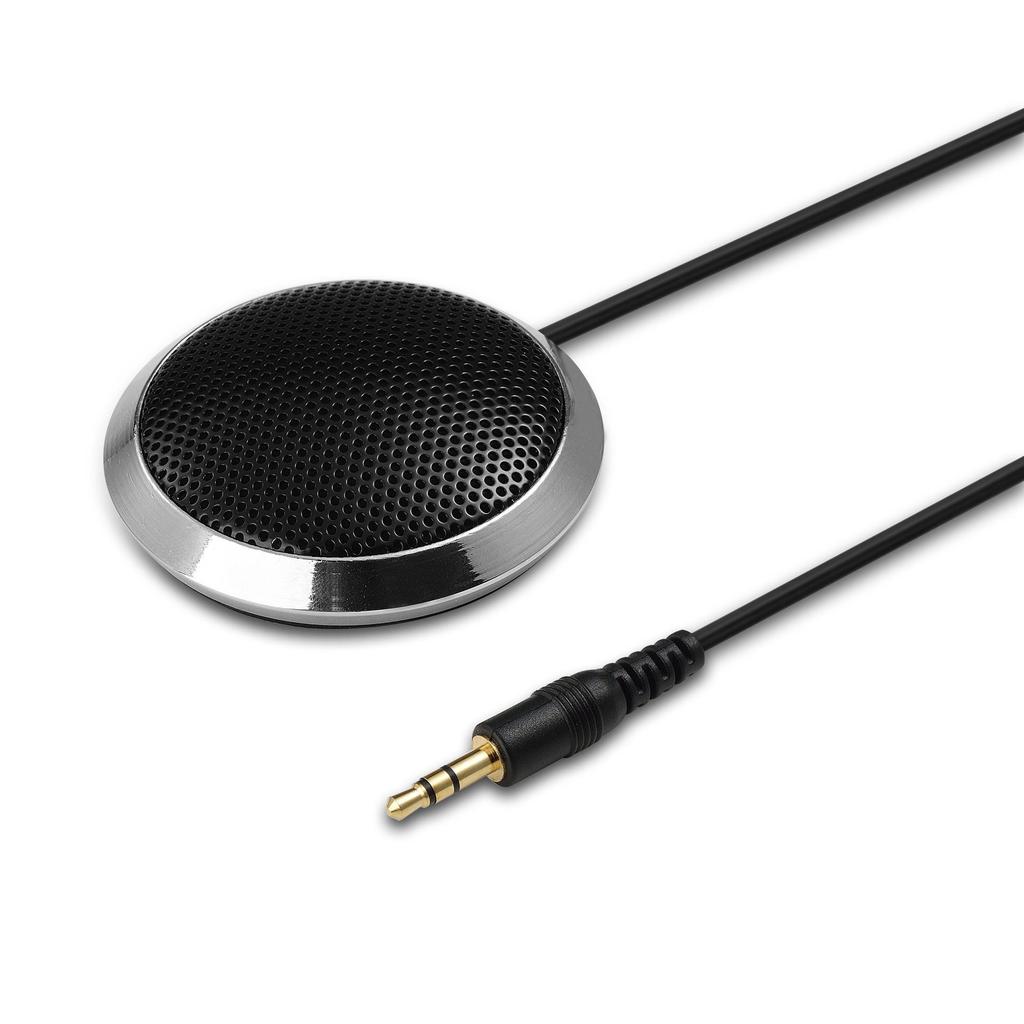 Omnidirectional Conference & Streaming Condenser Microphone for Online Classes and Mobile Recording