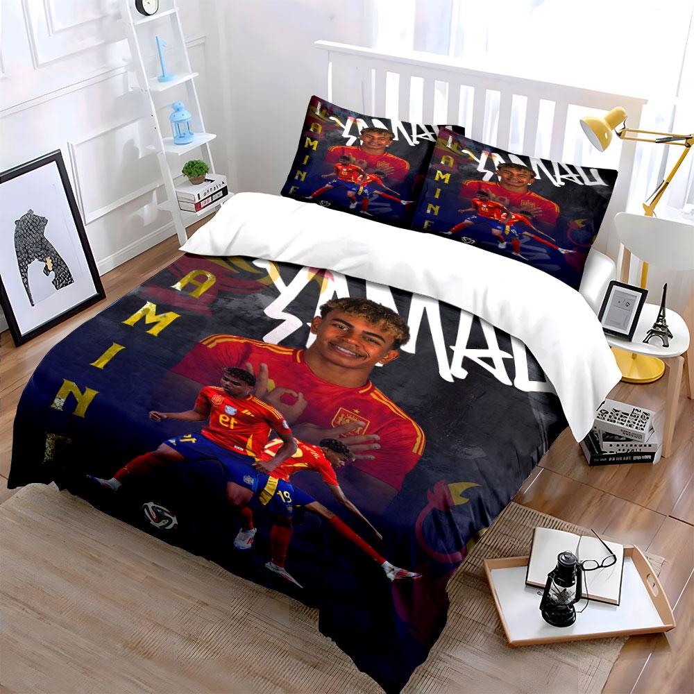 Dynamic football flair Bedding sets Duvet cover sets Duvet covers Pillowcases(1*Duvet Cover 2*Pillowcases without duvet insert)