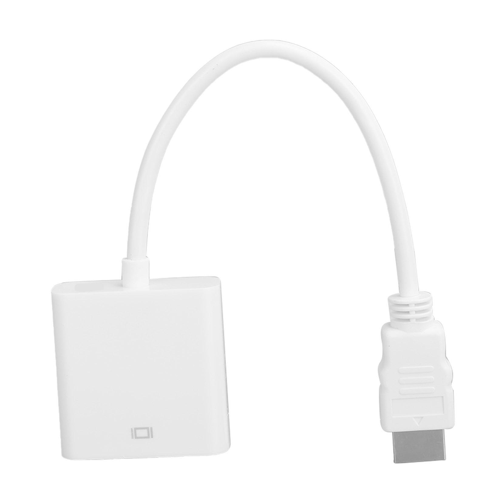 

HD Multimedia Interface to VGA Adapter Converter Cable for Computer Laptop Monitor Projector