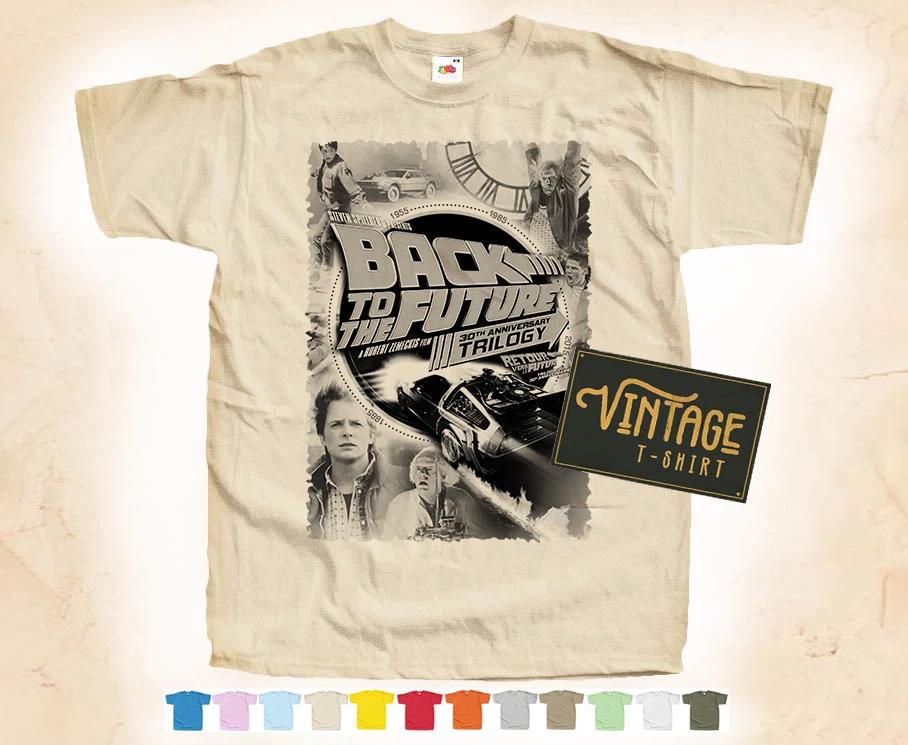 

Black Print BACK TO THE FUTURE v3 T SHIRT TEE Vintage Poster 12 Colors S-5XL XL