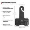 Car Back Seat Hook Headrest Hanging Rear Row Storage Hanger For Citroen C5 C1 C2 C6 C4L DS3 DS4 DS5 C-Elysee Grand Berlingo