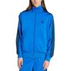 adidas Logo Stand Collar Zipper Loose Fit Long Sleeve Jacket Men's Blue
