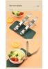 304 Stainless Steel Silicone Non-Slip Anti-Scald Bowl and Plate Lifter