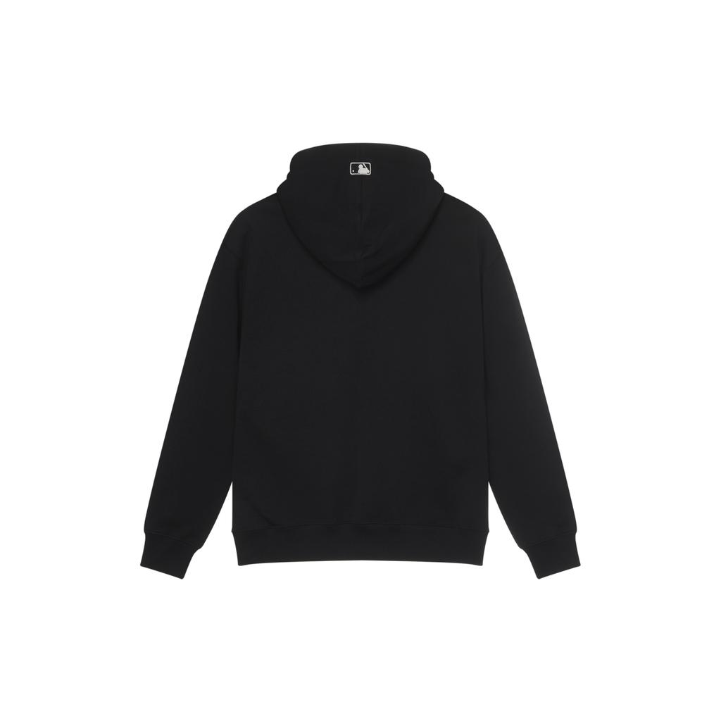 New MLB New York Yankees Basic Collection 24FW Pullover Hoodie Unisex Black 3AHDB0144-50BKS