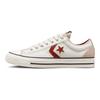 Converse Star Player 76 Retro Casual Non-slip Durable Lightweight Low-top Sneakers for Men and Women White and Red