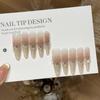 Light Luxury Ice-transparent Smudge French Stacked Drill Thread French Alice Removable Wearable Armor