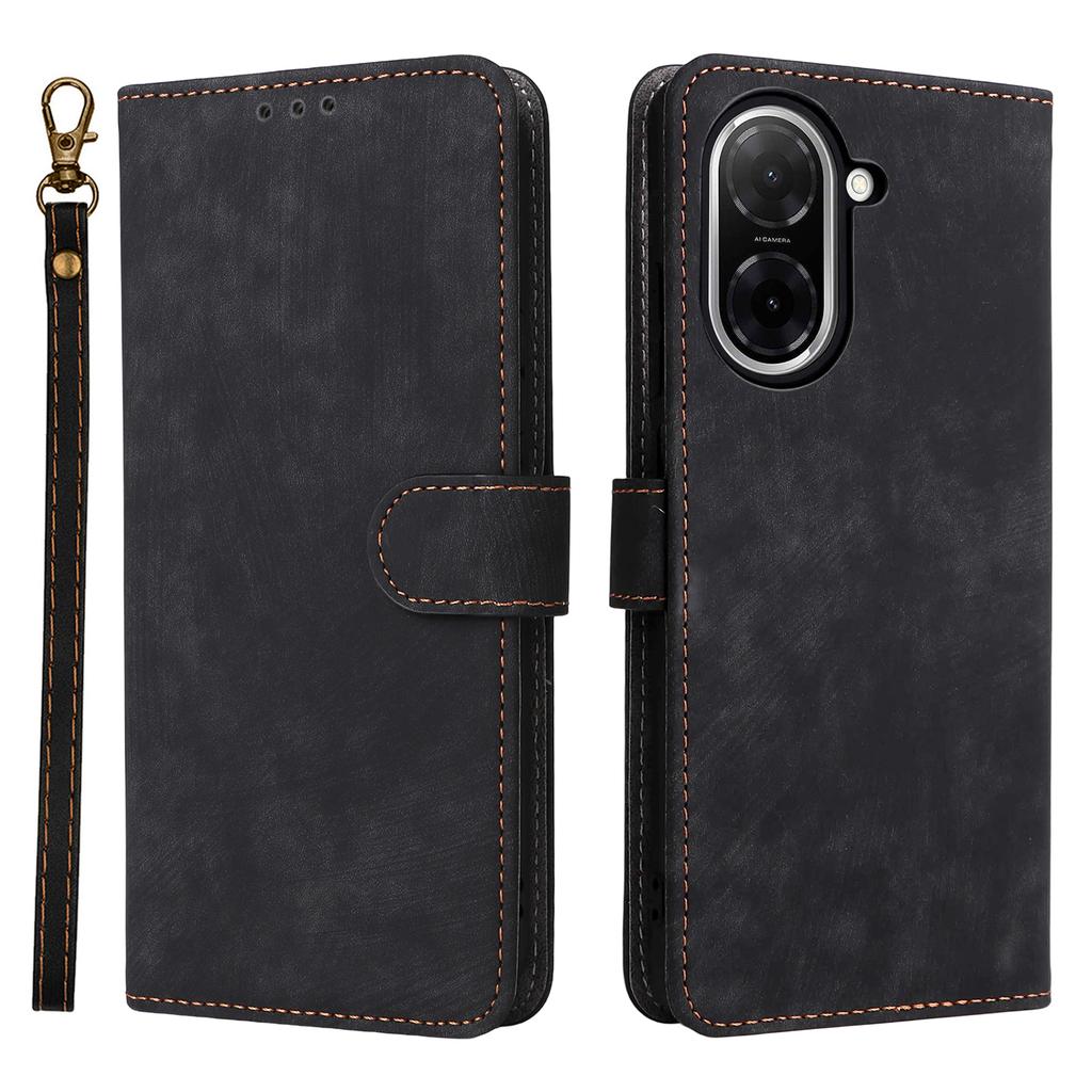 Pro Xiaomi Redmi A5 NFC (173.45mm) Pouzdro Peněženka Blokování RFID PU Kůže Kryt Stojánek s Poutkem