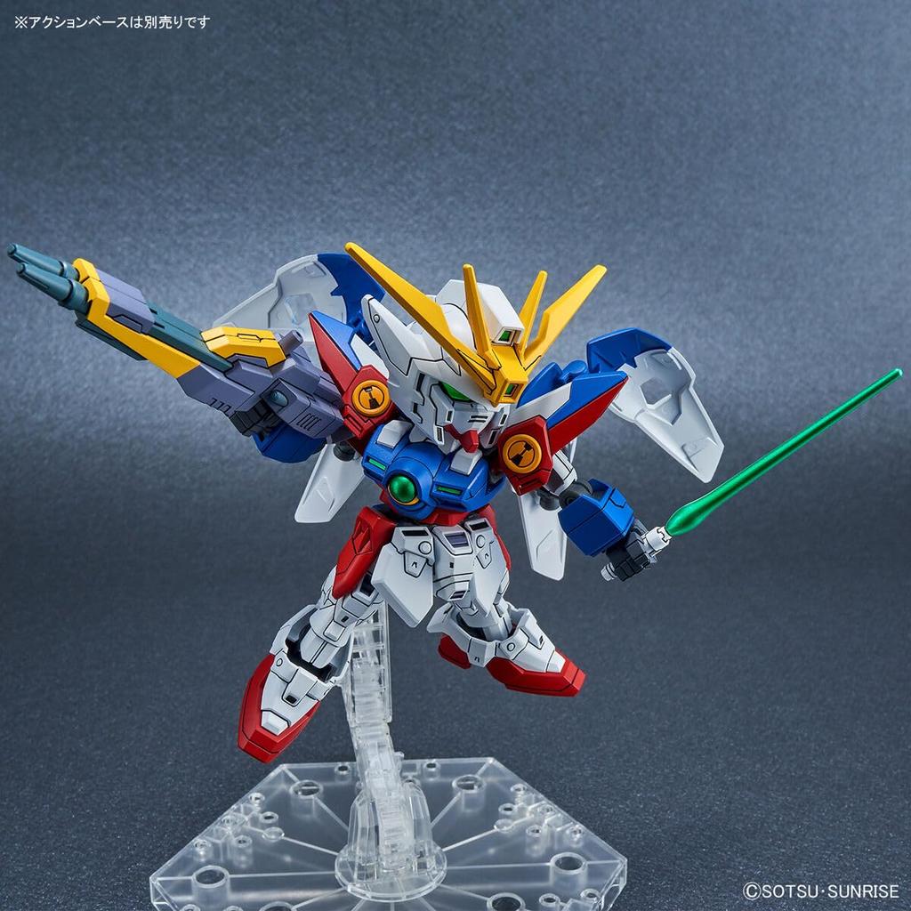 SD Gundam EX Standard New Mobile Report Gundam Wing Wing Gundam Zero Forhåndsfarget Plastmodell