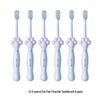 Saky Kids Cat Claw Fluoride Toothbrushes - 6 Pack