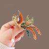 Enamel Animal Brooch Women Flower Lapel Pin Wedding Party Corsage Jewelry Fruit Brooch Suitable for Various Occasion