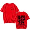 Jesus Loves You Oversized T-Shirt Men Women We Love Each Other Loose Letter Printed Tees Trendy Casual Cotton Aesthetic Tops