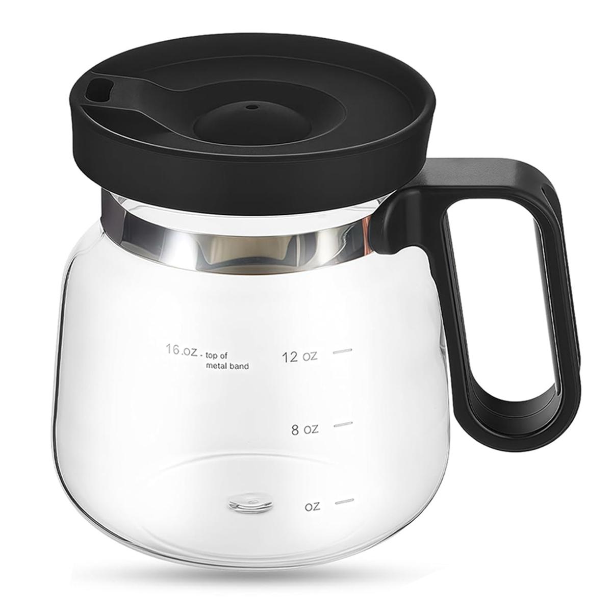 

2025+ 16 Oz Glass Coffee Mug Mini Coffee Pot Mug with Spill Proof Lid, Heatproof Large Capacity, Modern Coffee Mugs China Mainland