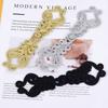 Chinese Cheongsam Knot for FROG Buttons Exquisite Large Hand-woven Buttons Fastener Sewing Buckle for DIY Casual Clothing