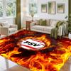 PSV Eindhoven FC Design Crystal Velvet Rug Soft Decorative Mat for Bedroom Entrance