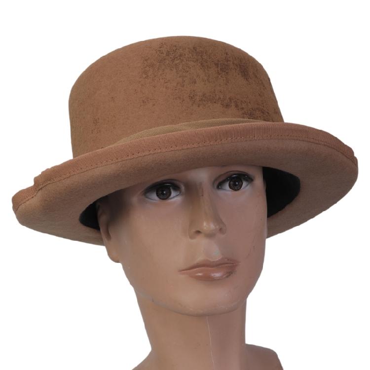 Unisex Wool Top Hat Masquerades Party Fedoras Hat RolePlaying Dress Up Costume Hat