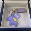 Instant Wealth Little Pony Car Keychain: Cute Cartoon Pendant for Couples, Ensures Safety & Prosperity, Perfect Small Gift