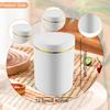 Desktop Small Trash Can with Press Type Lid Compact Waste Basket Garbage Bin Garbage Can for Dorm Home Table Car Countertop