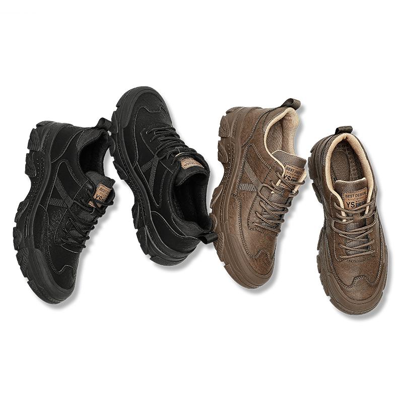 Men's Casual Shoes Comfortable Business Shoes Lace Up Leather Sneakers Driving Shoes Men Outdoor Fashion Moccasins Footwear