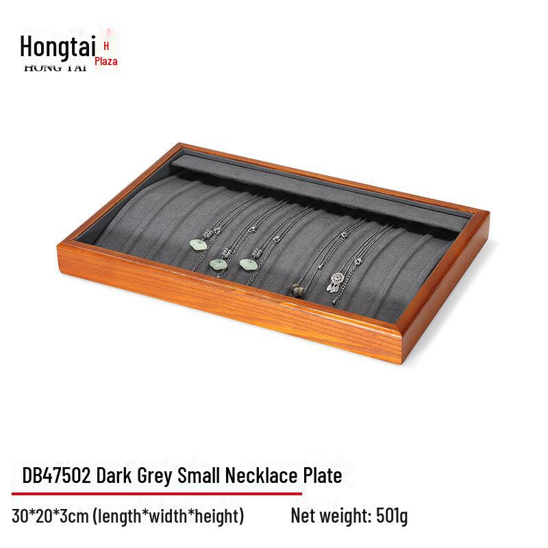 Jewelry Display Tray for Rings, Necklaces & Jade