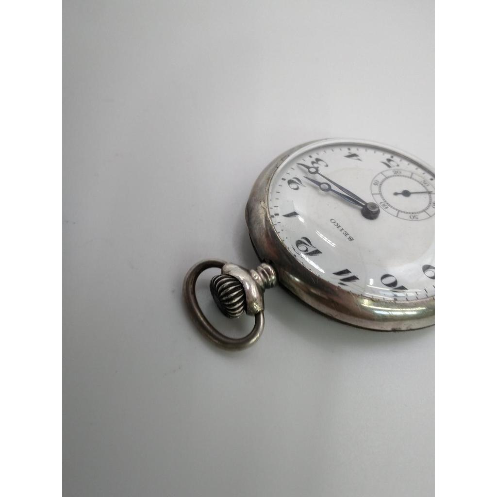 Used SEIKO 0.900 hand-wound pocket watch
