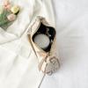 This summer, small bags, women's bags, new trendy fashion messenger bags, shoulder pleated bags.
