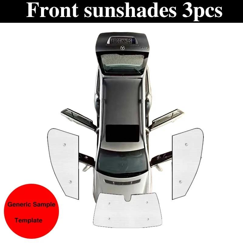 For Trumpchi GAC GS8 2024 Accessories ~ Car Windshield Visor Full Window Sun Protection Anti-UV Shaby Sunshades Stickers