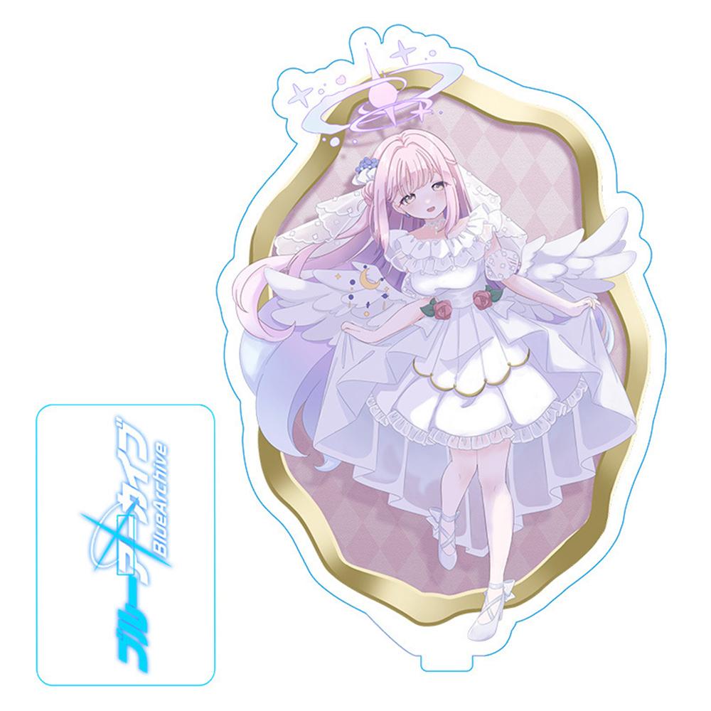 Hot Anime Blue Archive Takanashi Hoshino Cosplay Game Acrylic Action Figure Stand Model Toy Decor Prop Fans Collection Gift