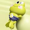 Wind-Up Frog Bath Toy Cute Swimming Frog Baby Bath Toy Kids Fun Water Play Toy for Bathroom Swimming Pool