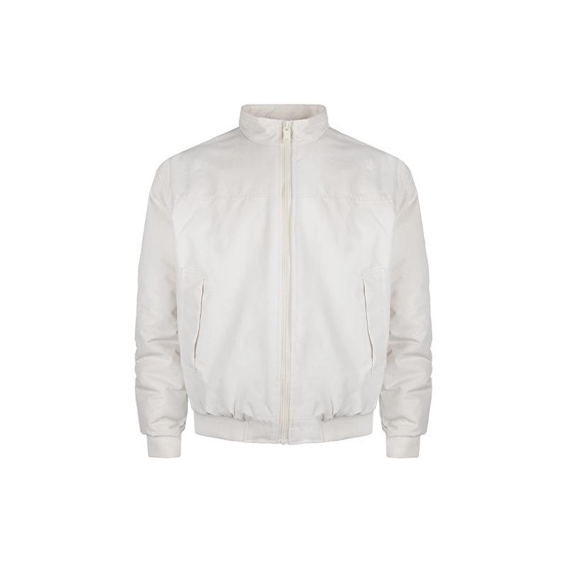 

Трехслойная куртка-бомбер мужская весенне-осенняя модная марка американского силуэта обычного кроя, куртка тренера со стоячим воротником, бейсбольная куртка XXL абрикосовый