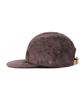 Bajal Va Square Suede Camp Cap Brown