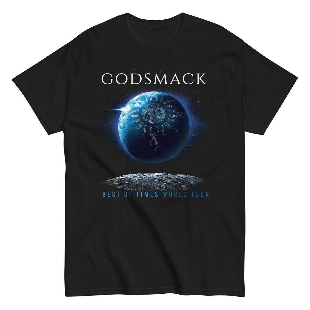 MerchMoment Godsmack Best of Times T-Shirt T-Shirt Black New