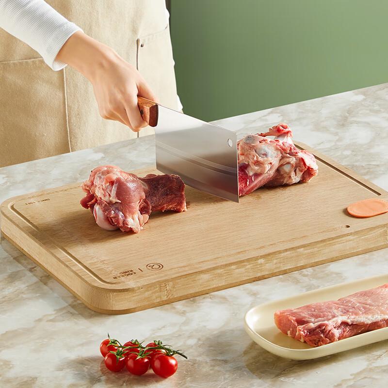 COOKER KING Antibacterial Bamboo Cutting Board