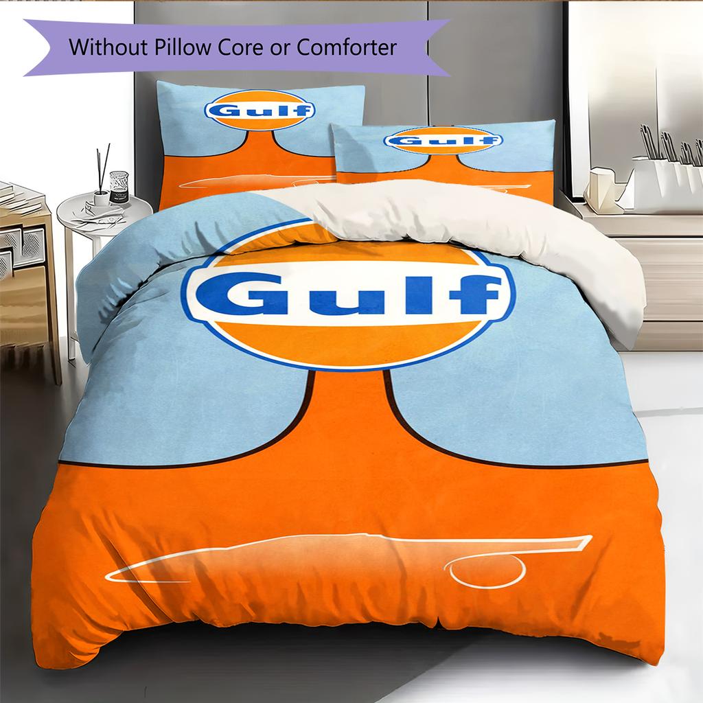 Cartoon Pattern Bedding Quilt Set Quilt Cover Pillowcase Home Decoration Birthday Gift (1 * duvet cover + 2 * pillowcase, without core)