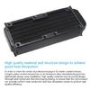 Aluminum Water Cooling Radiator 6 Tubes Heat Exchanger CPU Heatsink Cooler Fast Heat Dissipation for PC Computer