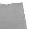 Back Cushion Cloud Grey 45 X 20 X 35 Cm Fabric