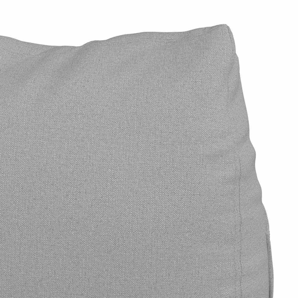 Back Cushion Cloud Grey 45 X 20 X 35 Cm Fabric
