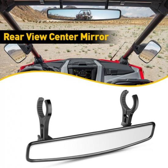 

15inch UTV View Rear Mirror Center Convex Fit Polaris PRO RZR XP 4 Honda Talon